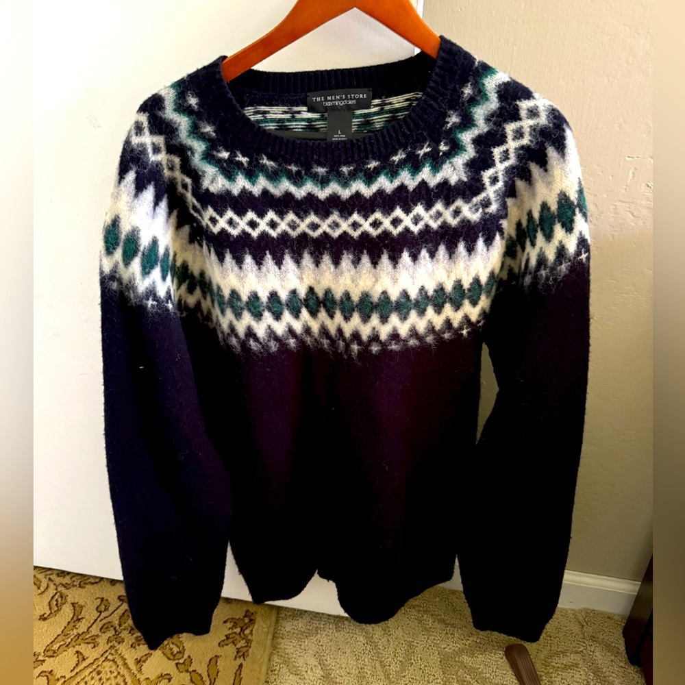 Bloomingdales Wool Sweater Size L